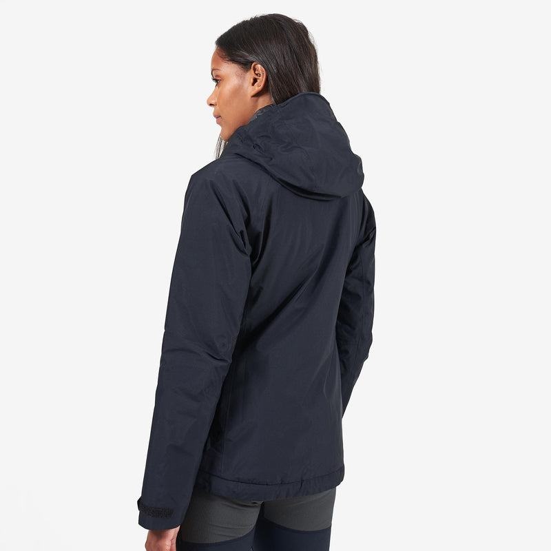 Black Women's Montane Duality Insulated Waterproof Jackets | BKV8485IW