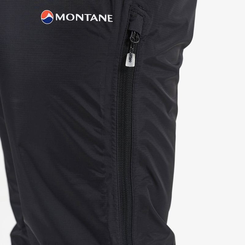 Black Women's Montane Dynamo Waterproof Pull-Over Trousers | VBK5785DM