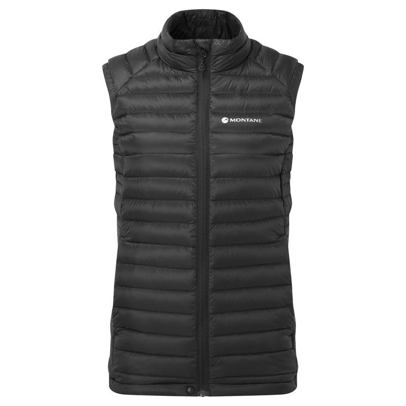 Black Women\'s Montane Featherlite Down Vest | BBZ7648CT