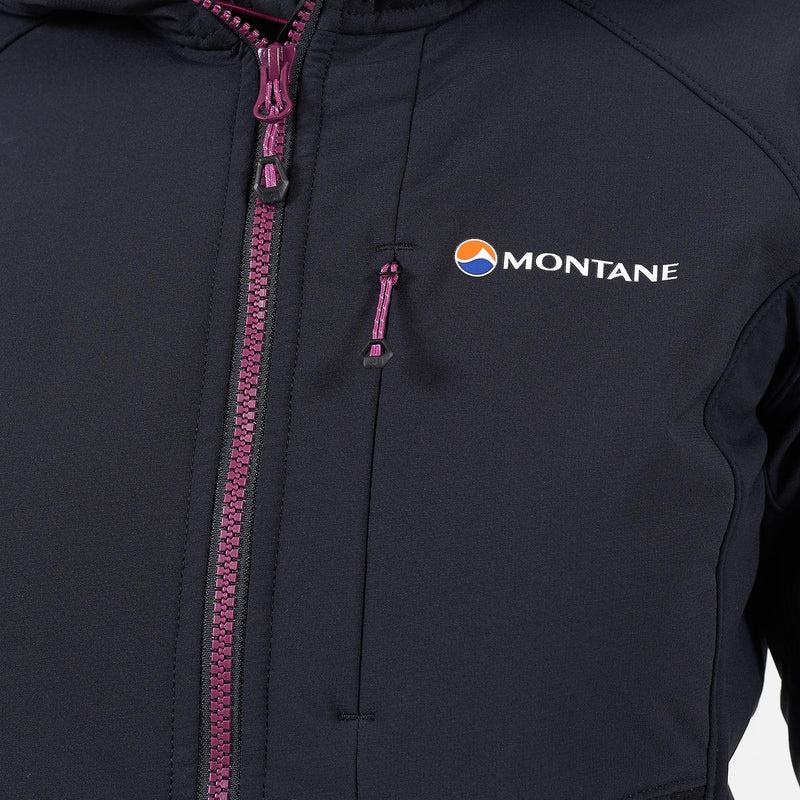 Black Women's Montane Krypton Softshell Jackets | DAI1042EE