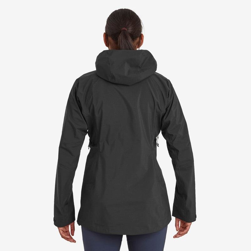 Black Women's Montane Phase XT Waterproof Jackets | GUA7666LX