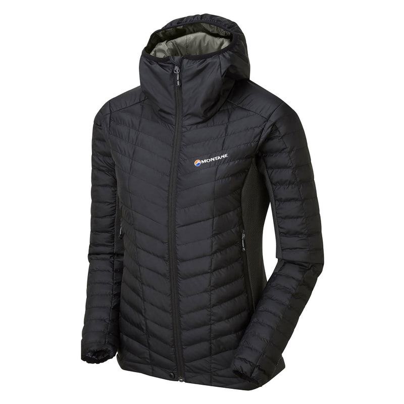 Black Women's Montane Phoenix Stretch Down Jackets | UBF6285NS