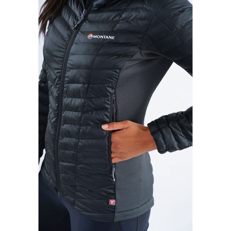 Black Women's Montane Phoenix Stretch Down Jackets | UBF6285NS