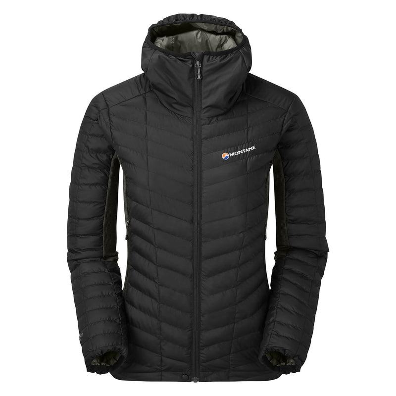 Black Women\'s Montane Phoenix Stretch Down Jackets | UBF6285NS