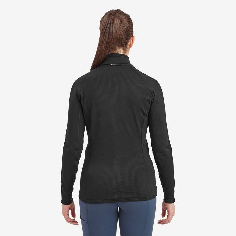 Black Women's Montane Protium Fleece Jackets | KYB4822QR