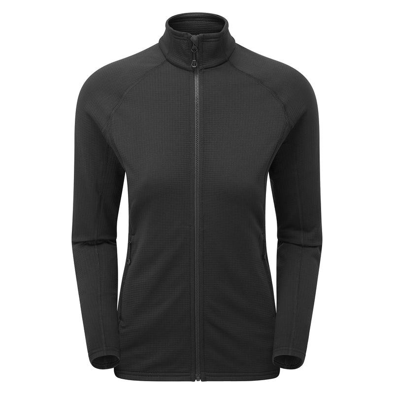 Black Women\'s Montane Protium Fleece Jackets | KYB4822QR