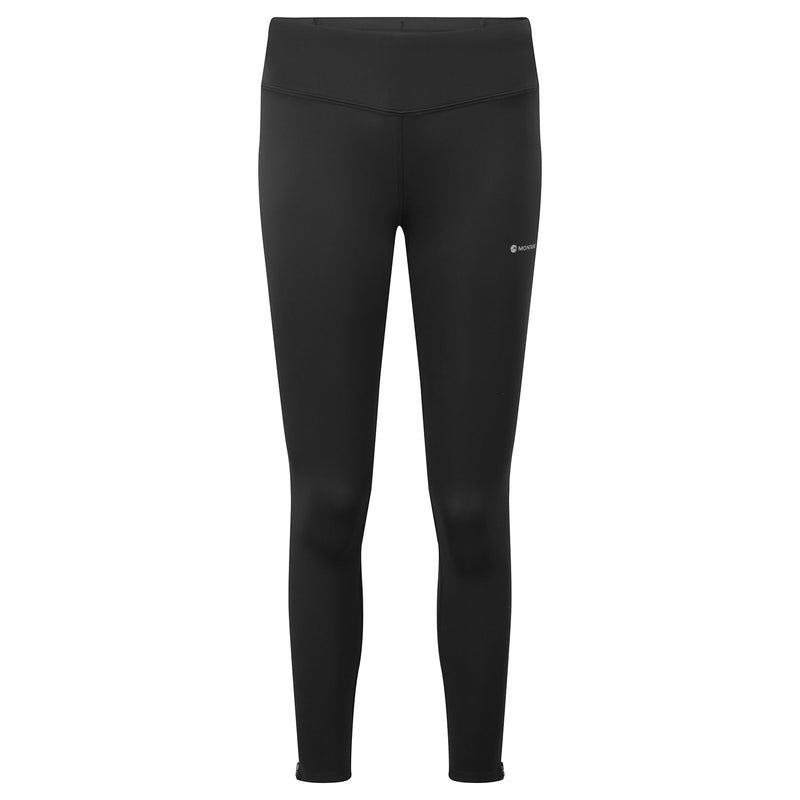 Black Women\'s Montane Slipstream Trail Running Leggings | OTF7358XK