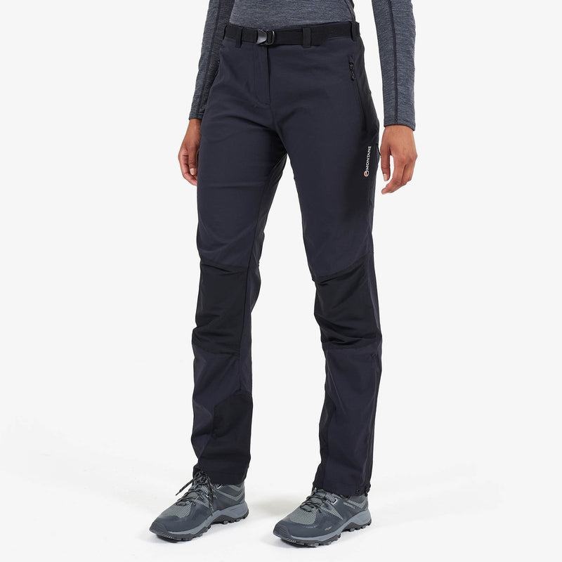 Black Women's Montane Terra Ridge Pants | IDY687LH