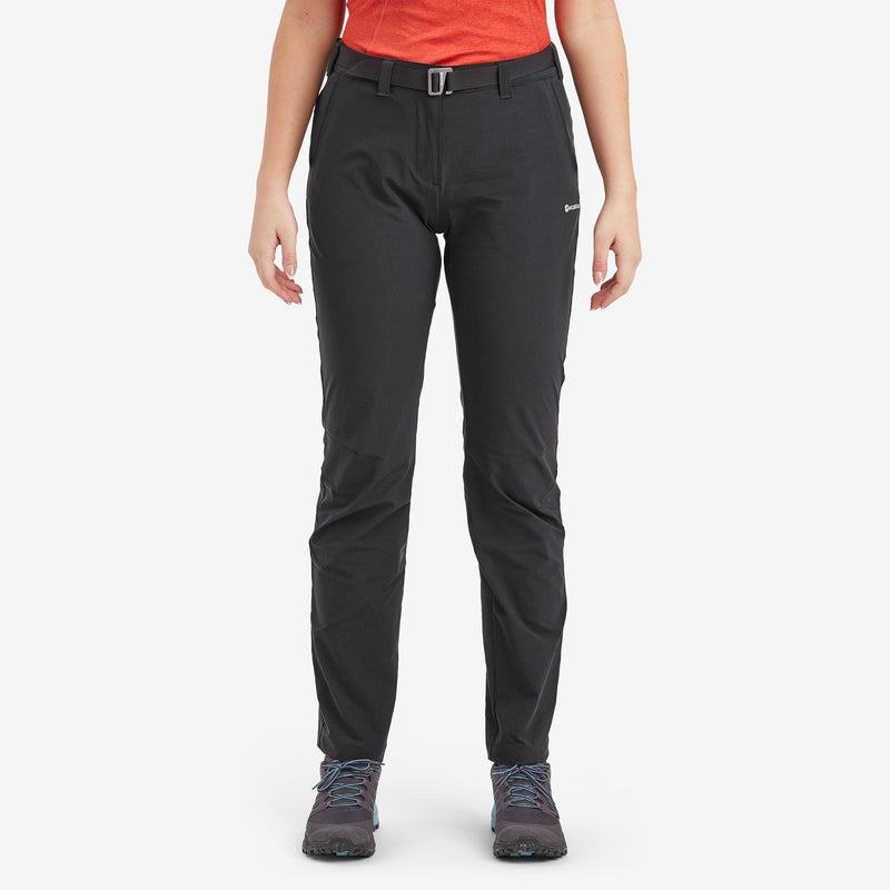 Black Women's Montane Terra Stretch Lite Trousers | ITE2045BB