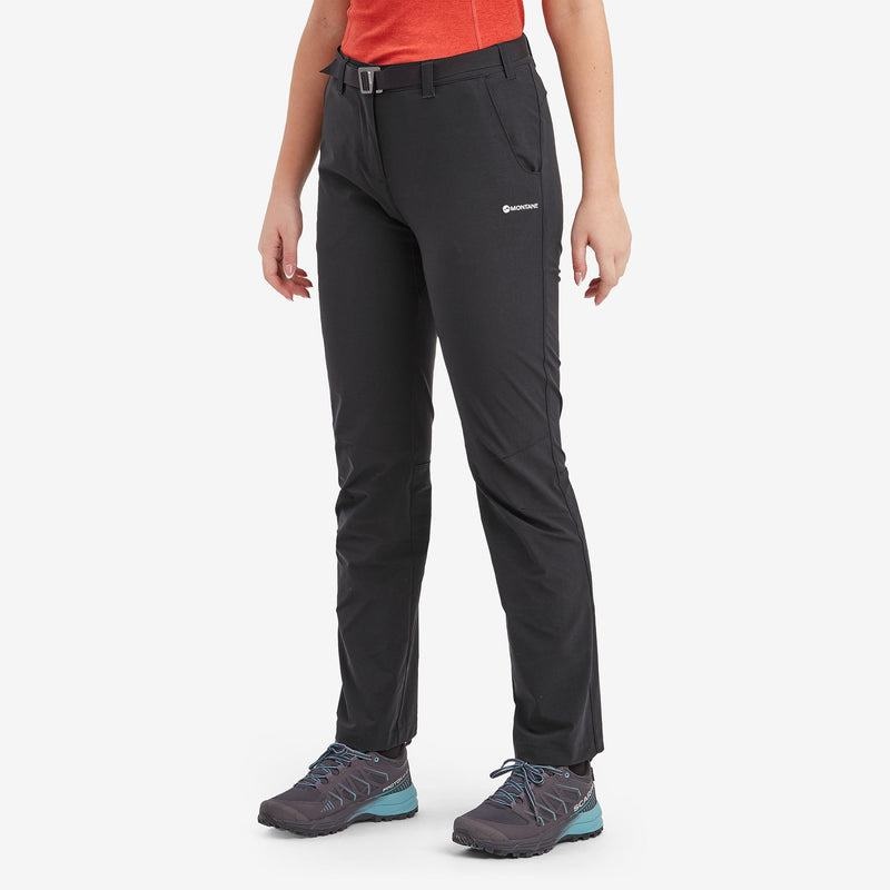 Black Women's Montane Terra Stretch Lite Trousers | ITE2045BB