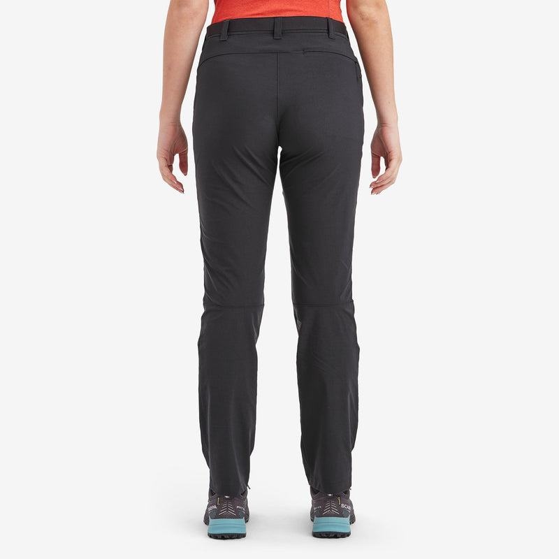 Black Women's Montane Terra Stretch Lite Trousers | ITE2045BB