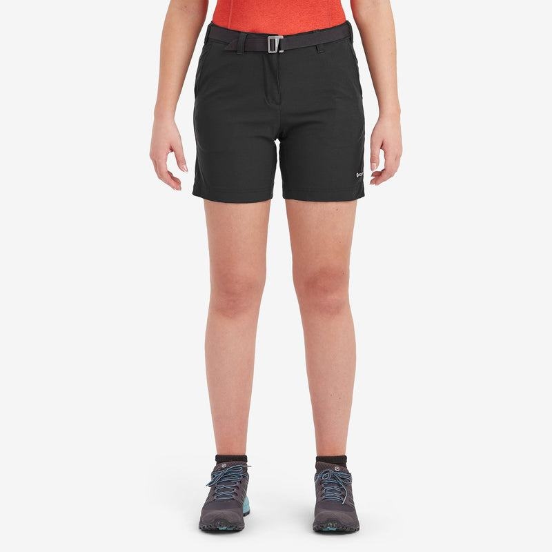 Black Women's Montane Terra Stretch Lite Shorts | PFK755WQ