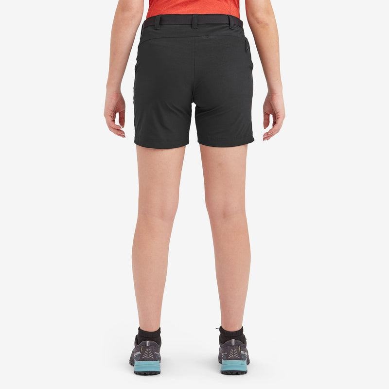 Black Women's Montane Terra Stretch Lite Shorts | PFK755WQ