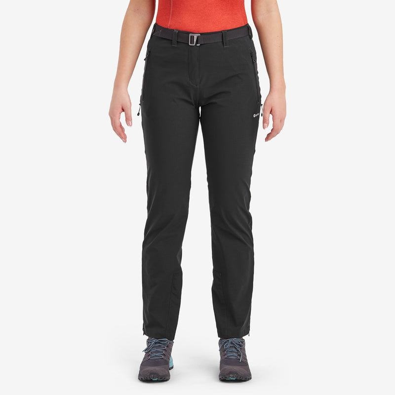 Black Women's Montane Terra Stretch Trousers | ESA6390YL