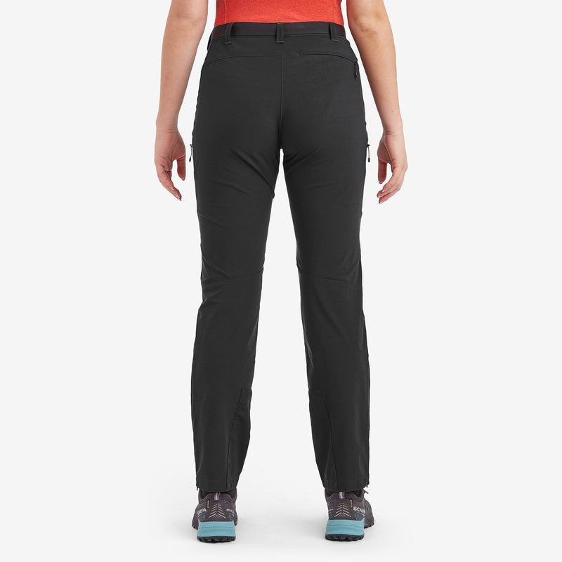 Black Women's Montane Terra Stretch Trousers | ESA6390YL