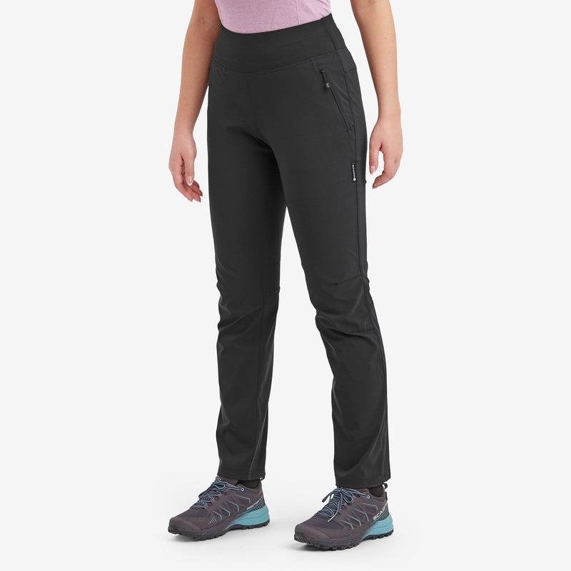 Black Women's Montane Tucana Lite Stretch Leggings | NML4945UO