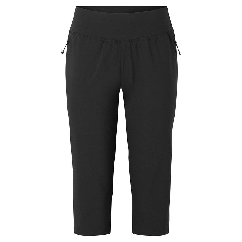 Black Women\'s Montane Tucana Lite Stretch Capri 3/4 Leggings | KLZ178BI