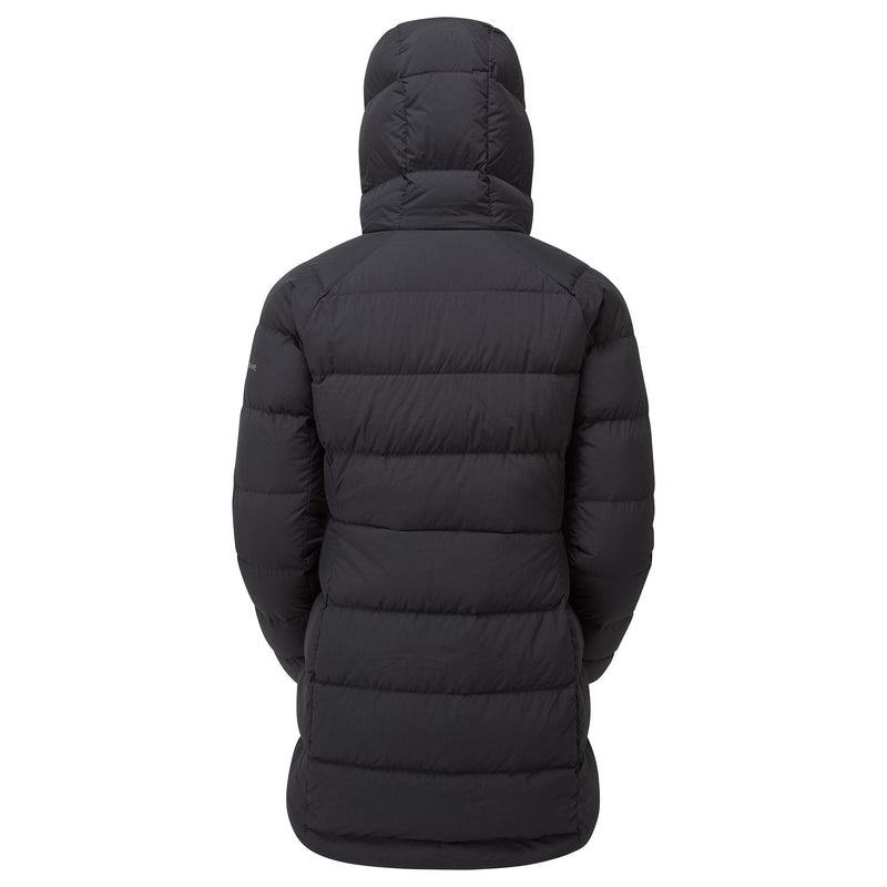 Black Women's Montane Tundra Hooded Down Jackets | LHD3949EO