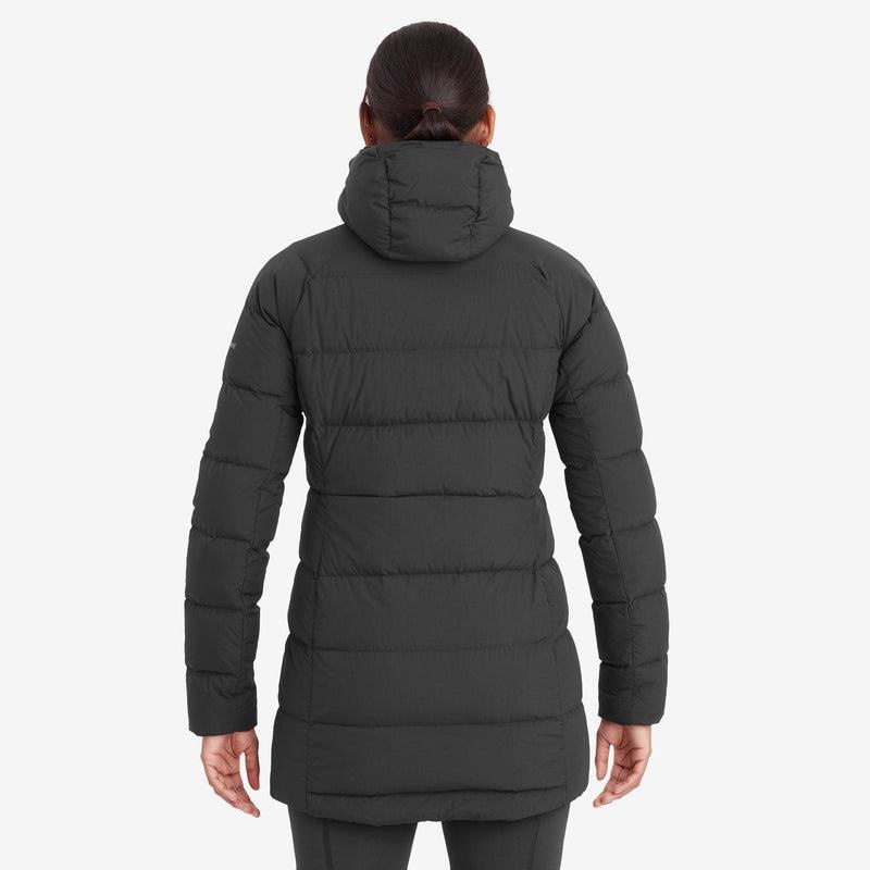 Black Women's Montane Tundra Hooded Down Jackets | LHD3949EO