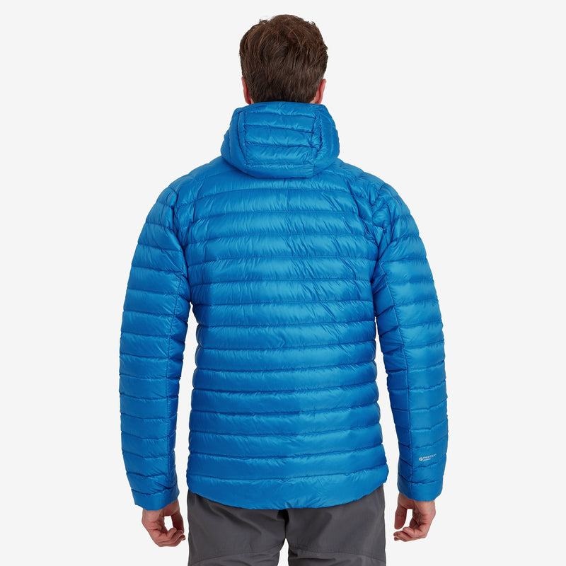 Blue Men's Montane Anti-Freeze Hooded Down Jackets | OKD7099UT