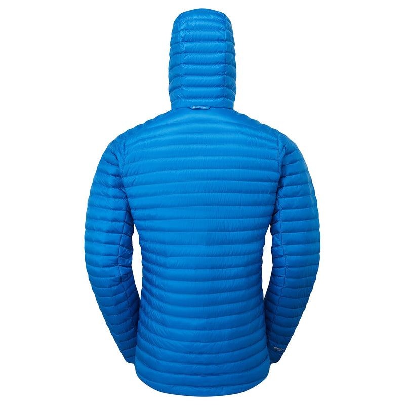 Blue Men's Montane Anti-Freeze Lite Hooded Down Jackets | GYC1571NS