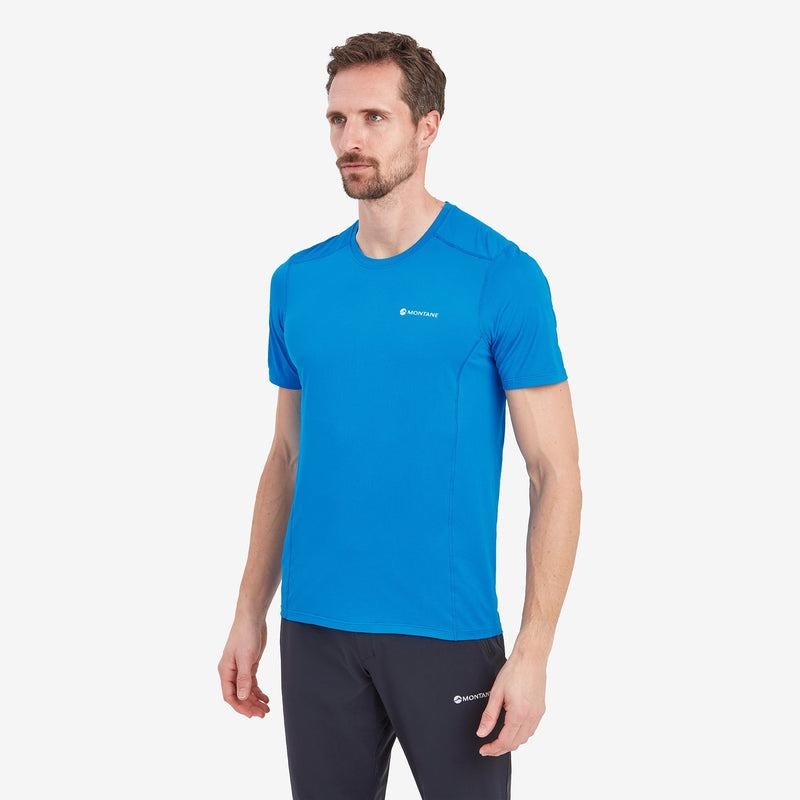 Blue Men's Montane Dart Lite T Shirts | QUY9027LG