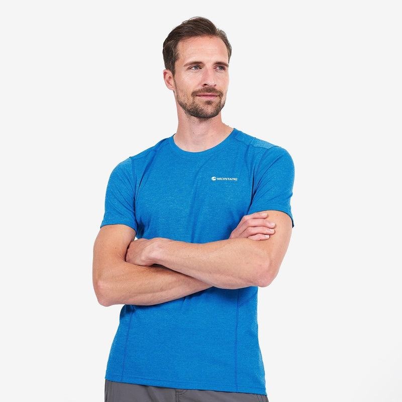 Blue Men's Montane Dart T Shirts | DCR3911ZD