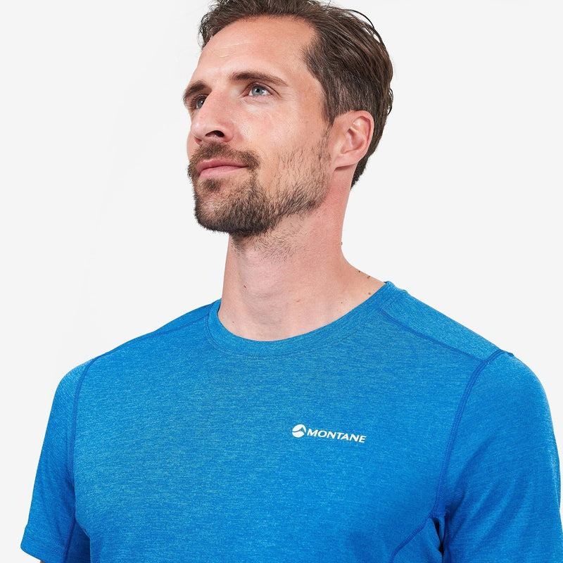 Blue Men's Montane Dart T Shirts | DCR3911ZD