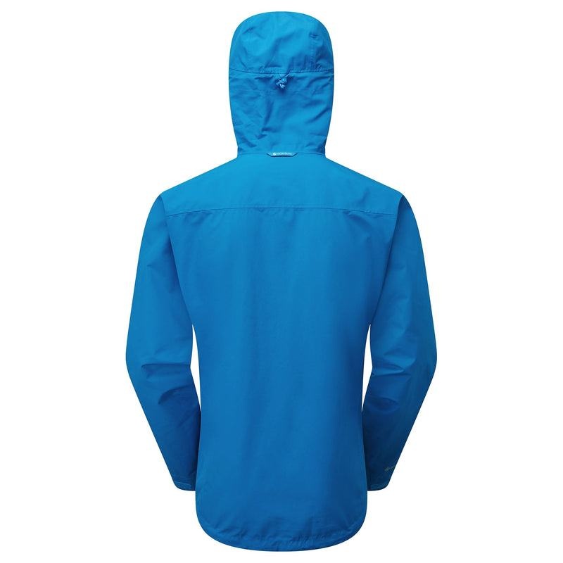 Blue Men's Montane Spirit Waterproof Jackets | QDE152ZK