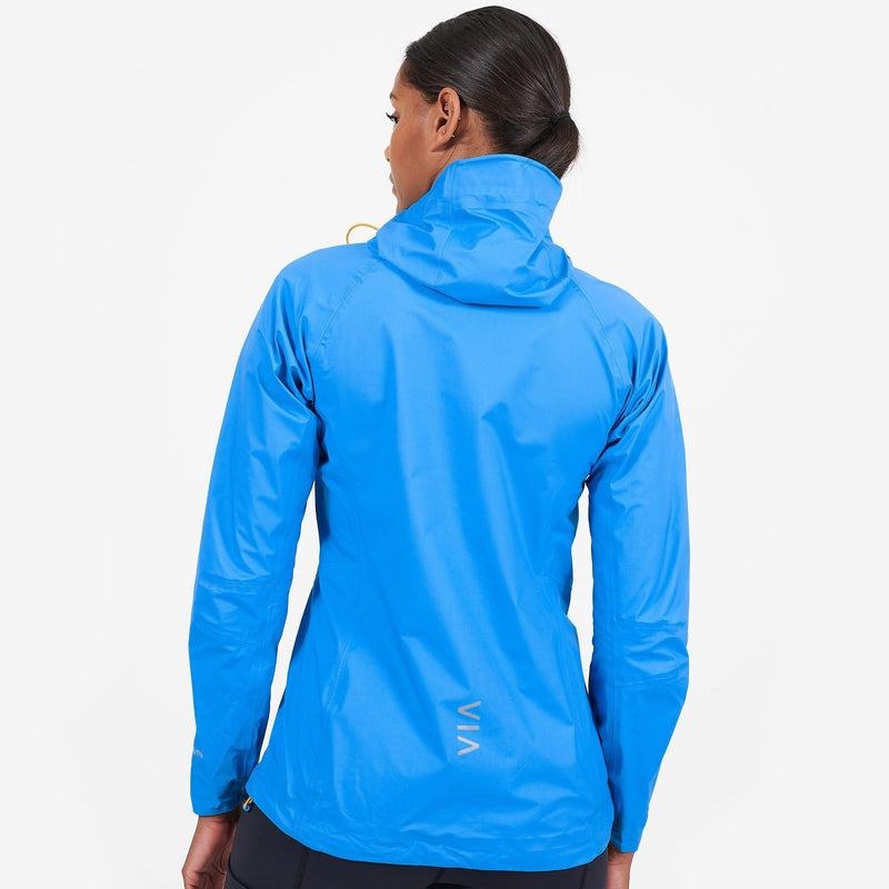 Blue Women's Montane Spine Waterproof Jackets | SCD1134JT