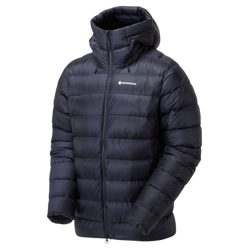 Dark Blue Men's Montane Anti-Freeze XT Hooded Down Jackets | OPY2437NZ