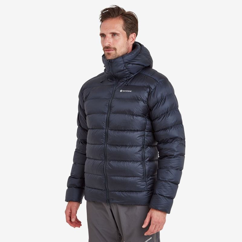 Dark Blue Men's Montane Anti-Freeze XT Hooded Down Jackets | OPY2437NZ