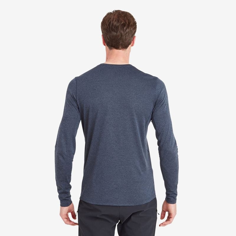 Dark Blue Men's Montane Dart Long Sleeve T Shirts | OMN9840AI