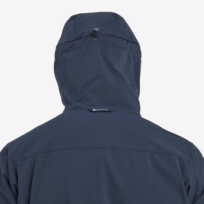 Dark Blue Men's Montane Dyno LT Softshell Jackets | XAM585FY