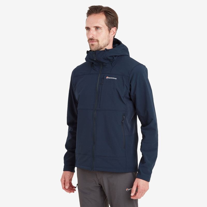 Dark Blue Men's Montane Krypton Softshell Jackets | EGC263OX