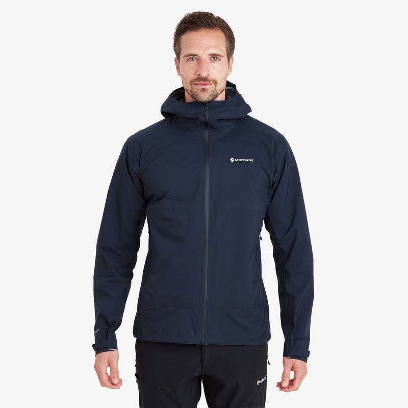 Dark Blue Men's Montane Phase Lite Waterproof Jackets | NRA5211ZS