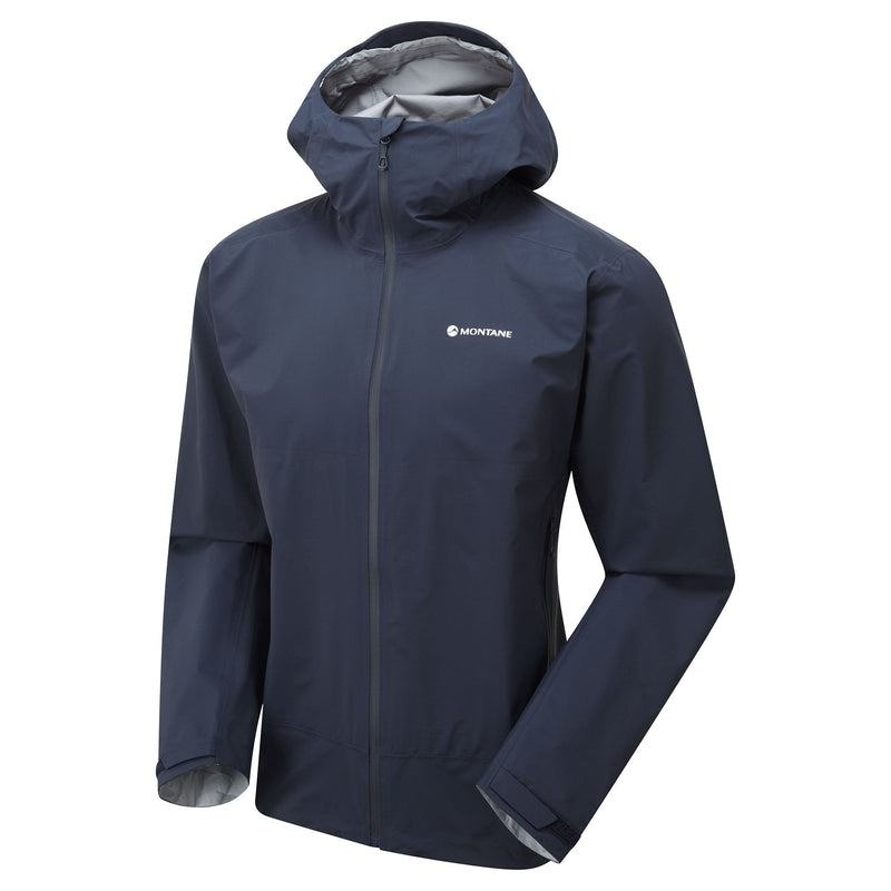 Dark Blue Men's Montane Phase Lite Waterproof Jackets | NRA5211ZS