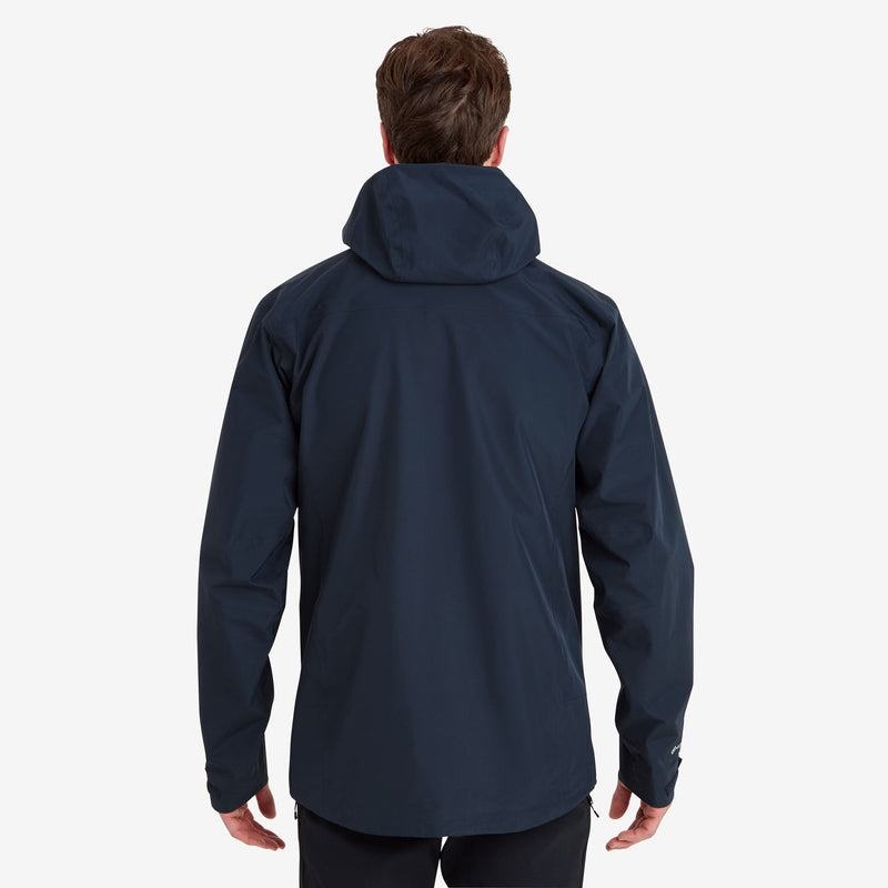 Dark Blue Men's Montane Phase Waterproof Jackets | OBB6142BB