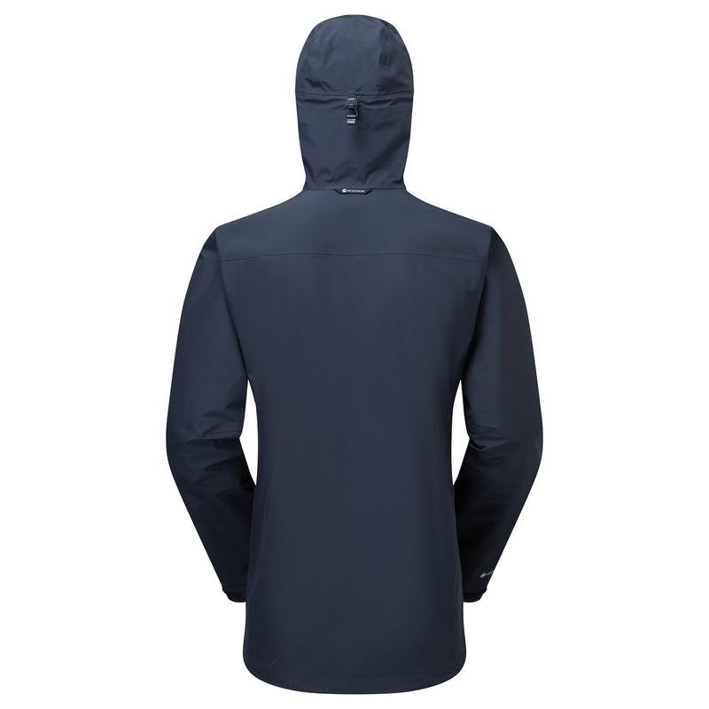 Dark Blue Men's Montane Phase Waterproof Jackets | OBB6142BB