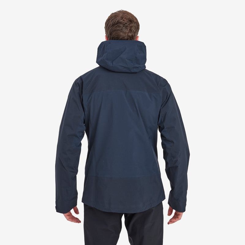 Dark Blue Men's Montane Phase XPD Waterproof Jackets | YEW919FY