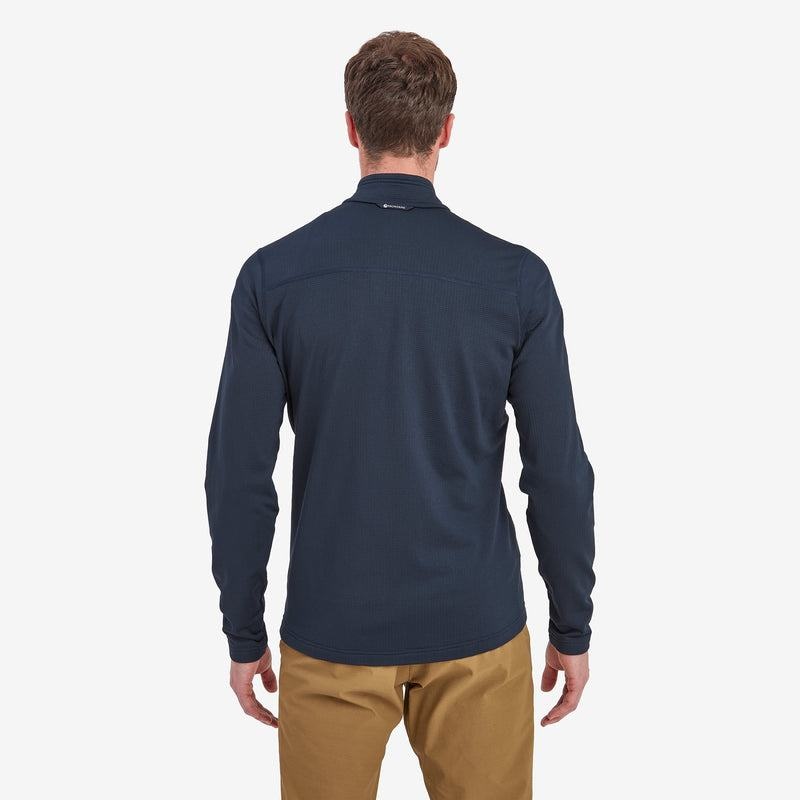 Dark Blue Men's Montane Protium Fleece Jackets | RWS9139WY