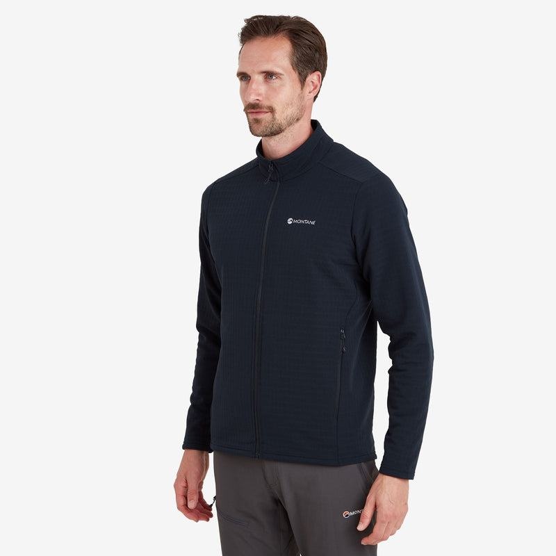 Dark Blue Men's Montane Protium XT Fleece Jackets | QGK888KD