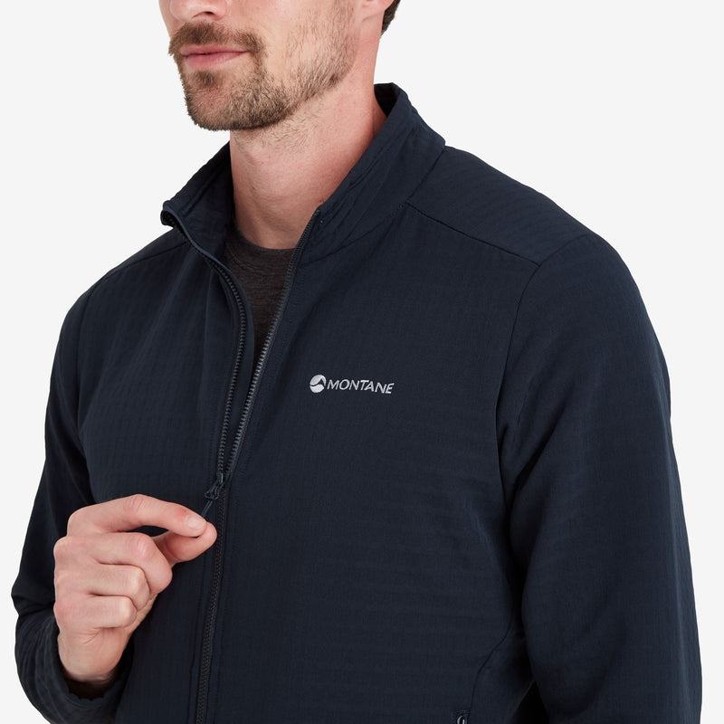 Dark Blue Men's Montane Protium XT Fleece Jackets | QGK888KD