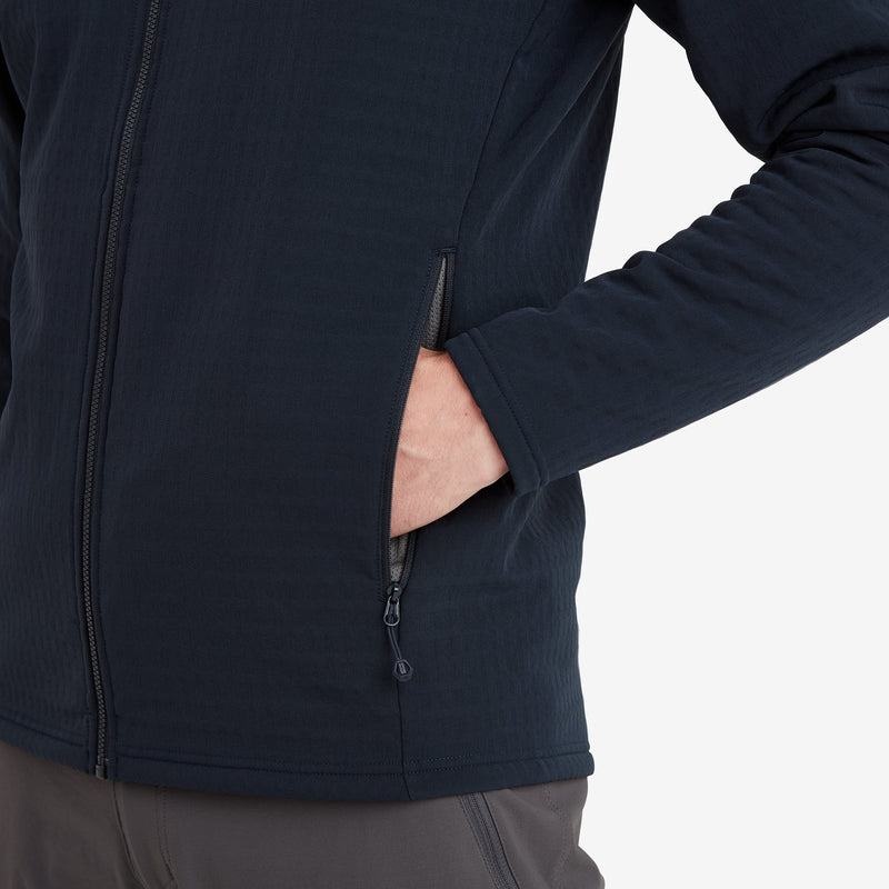 Dark Blue Men's Montane Protium XT Fleece Jackets | QGK888KD