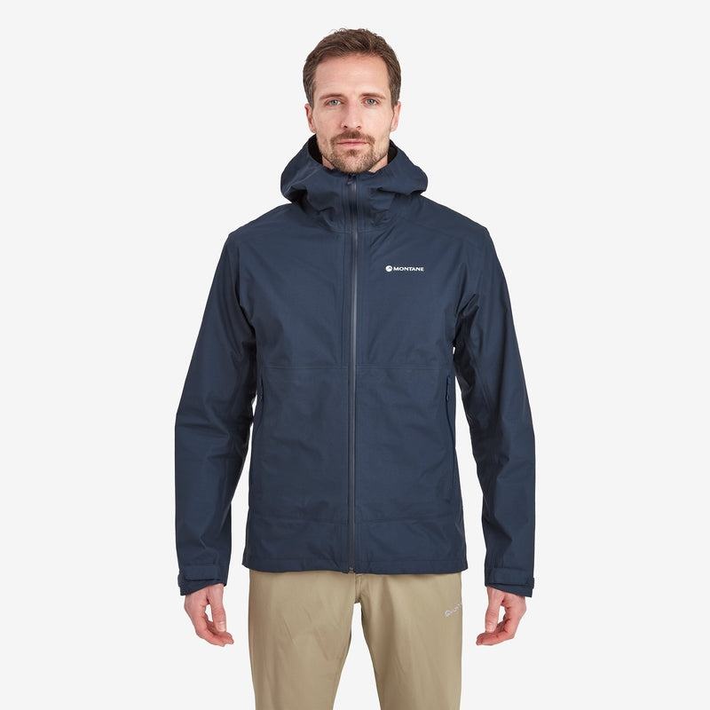 Dark Blue Men's Montane Spirit Lite Waterproof Jackets | MNX4546QA