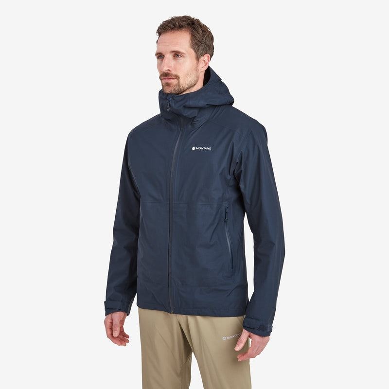 Dark Blue Men's Montane Spirit Lite Waterproof Jackets | MNX4546QA