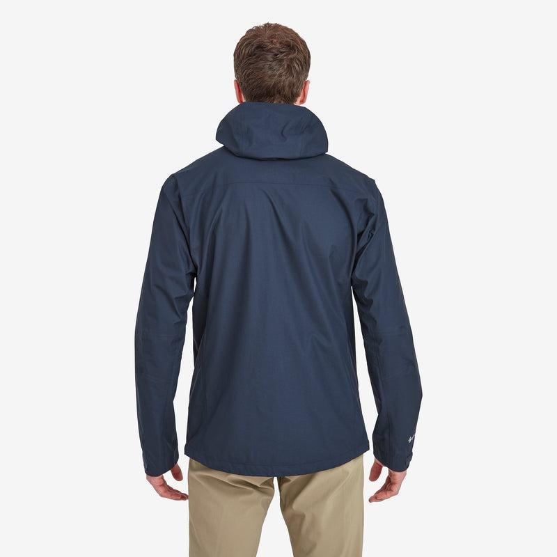 Dark Blue Men's Montane Spirit Lite Waterproof Jackets | MNX4546QA