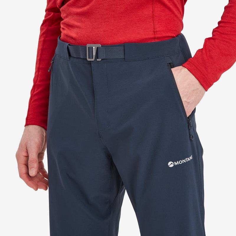 Dark Blue Men's Montane Tenacity Lite Pants | IJO5147BS