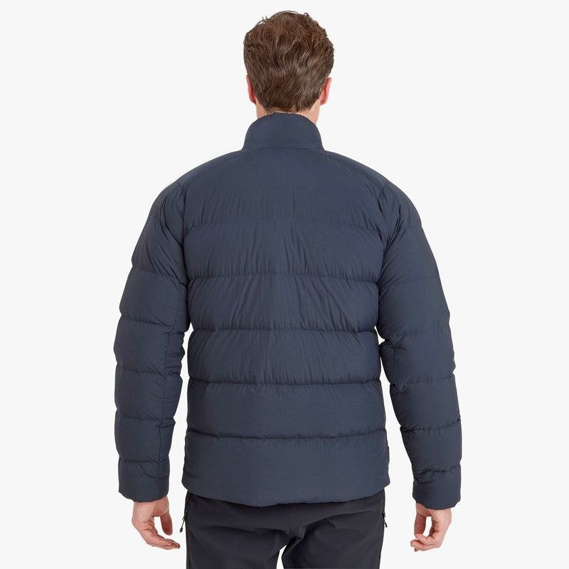 Dark Blue Men's Montane Tundra Down Jackets | URW34100NG