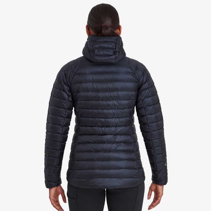 Dark Blue Women's Montane Anti-Freeze Hooded Down Jackets | EHM5146XT